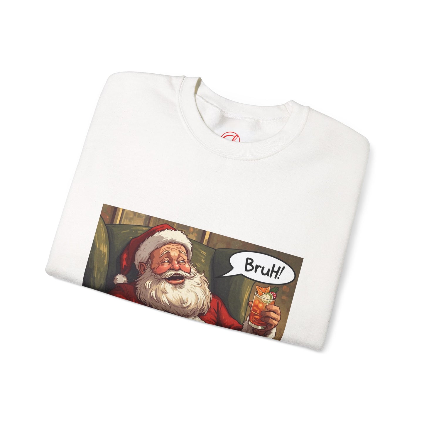 Santa Bruh Crewneck Sweatshirt