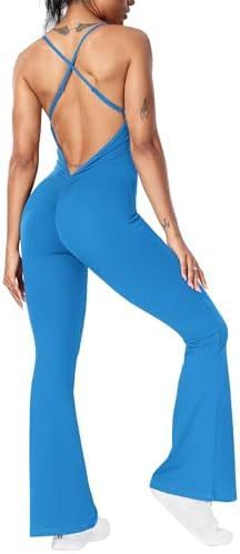 Sexy BacklessFlare Jumpsuits