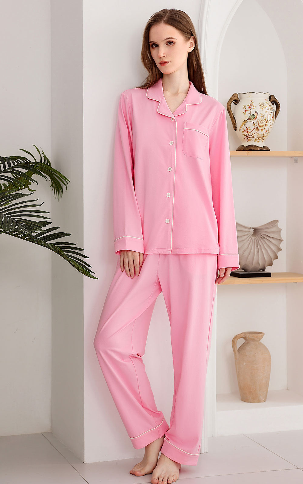 Pinky Pajama Set