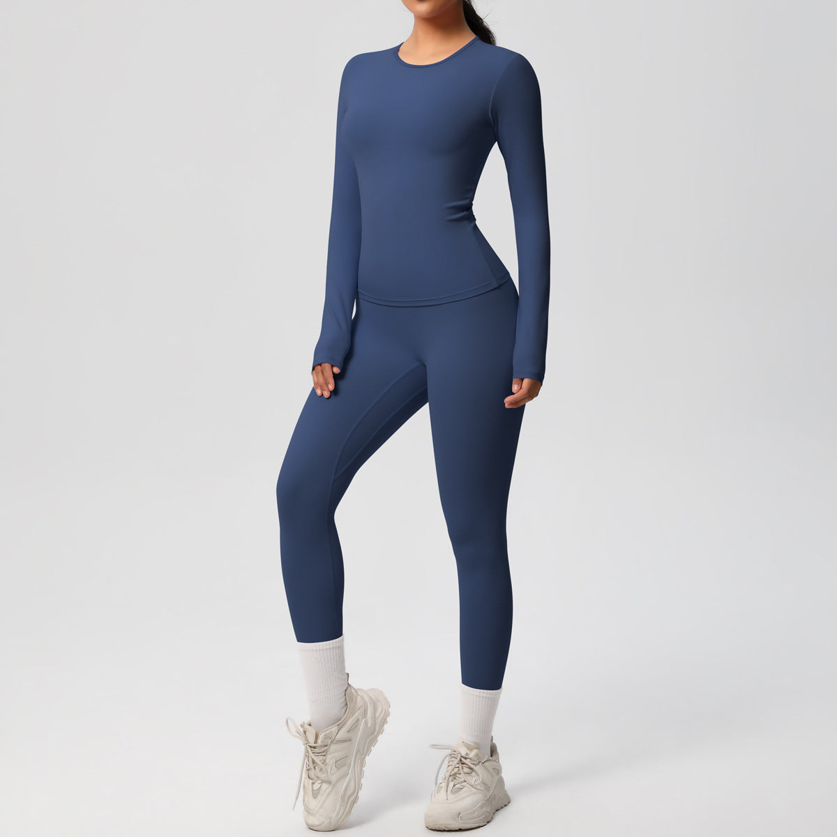 Fall Double-sided Long Sleeve Yoga Suit