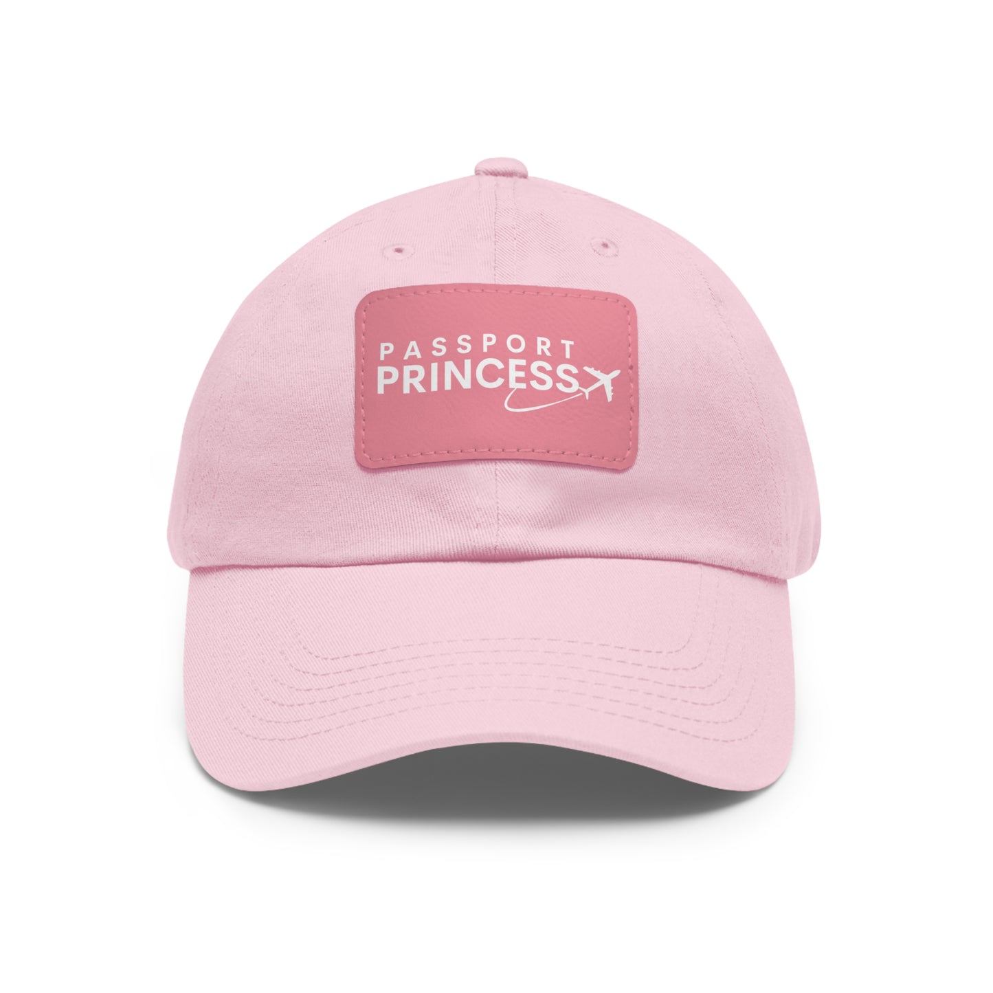 Passport Princess Dad Hat with Leather Patch