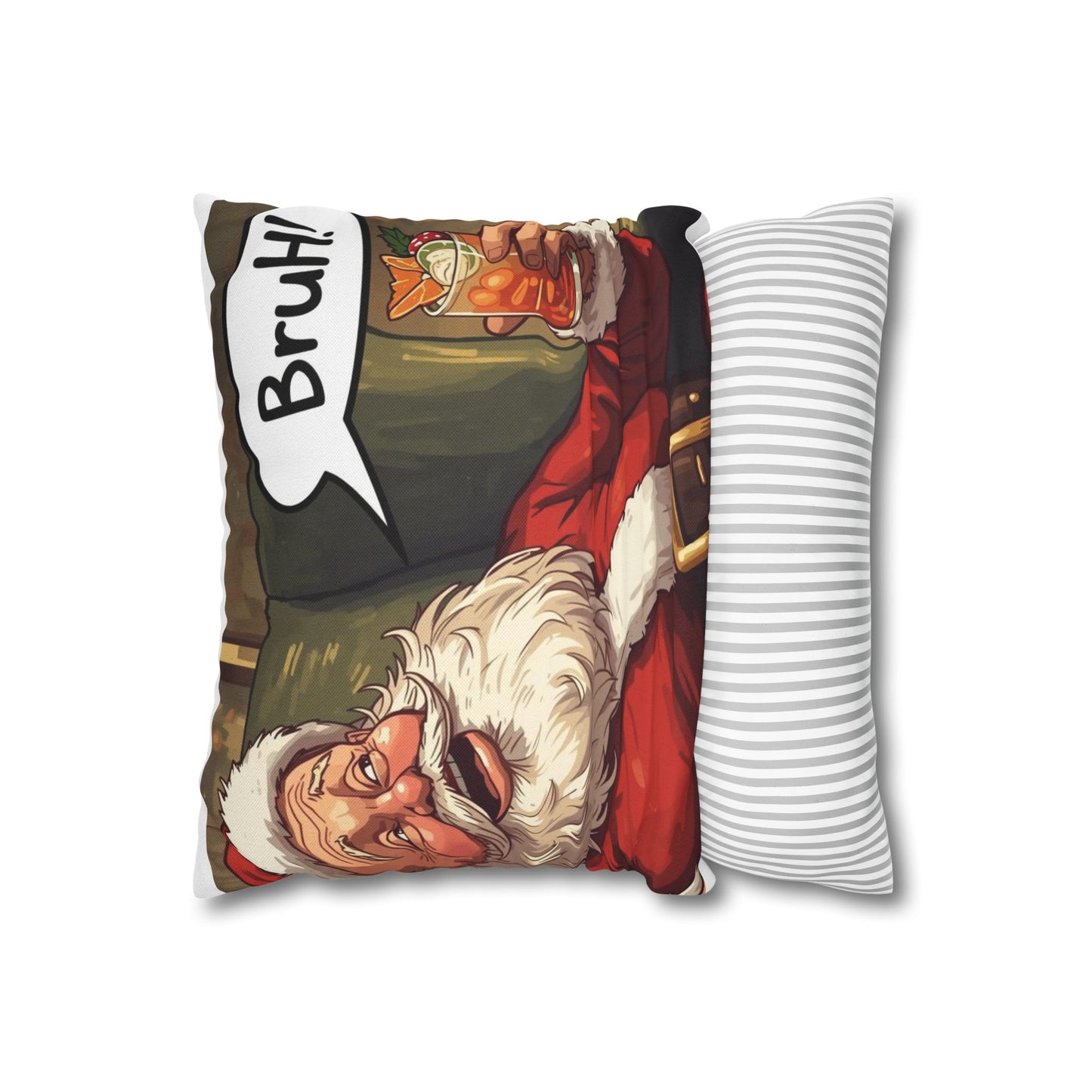 Santa 'Bruh!'Pillowcase