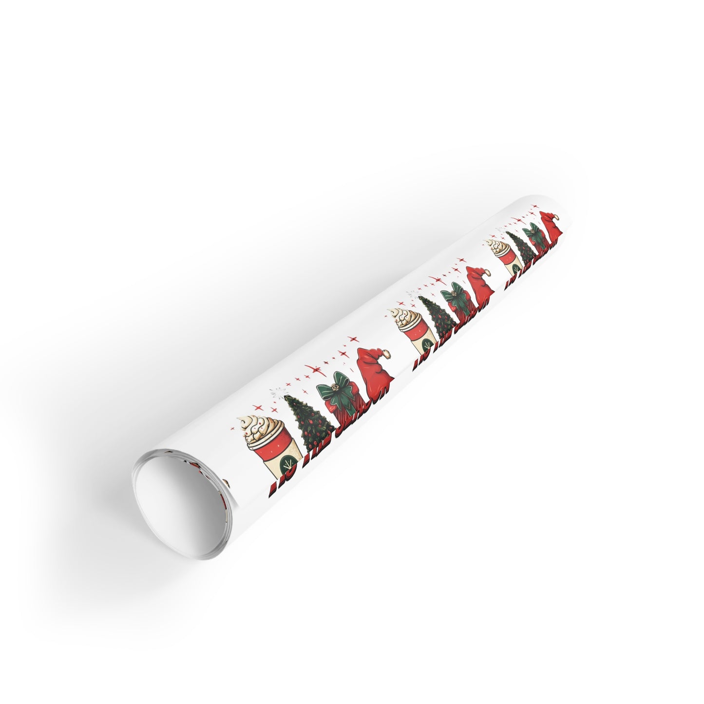 Tis The Season Gift Wrapping Paper Rolls, 1pc