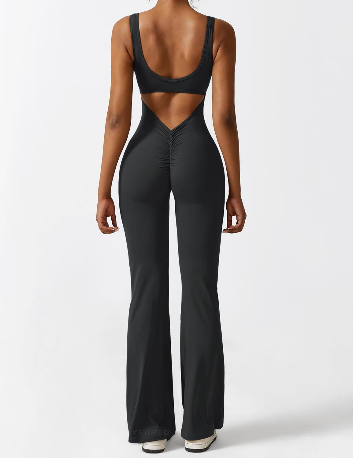 Sexy BacklessFlare Jumpsuits
