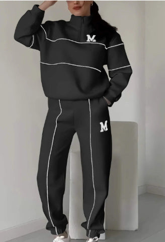 2 Piece Classic Lounge Pullover Sweatsuit