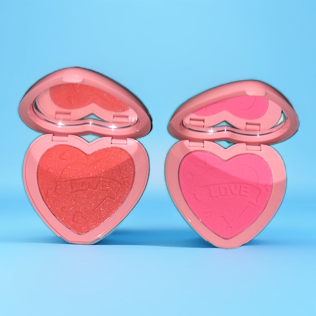 Flewed Out Sweetheart Blush Compact