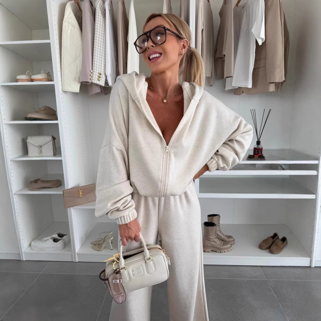 Trousers Two-piece Set Women