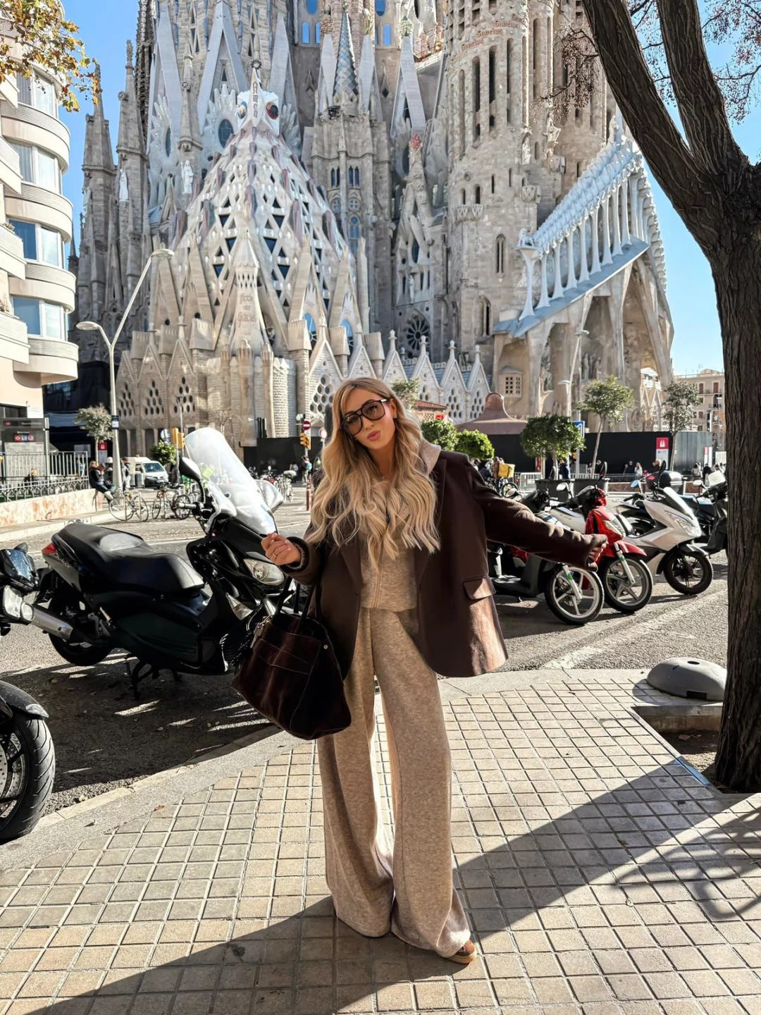 Trousers Two-piece Set Women