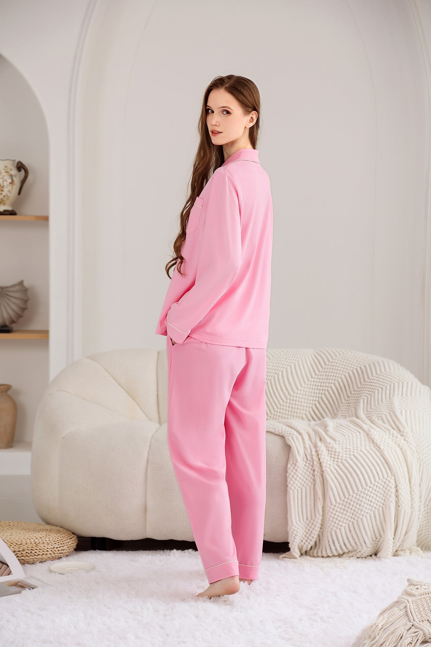 Pinky Pajama Set