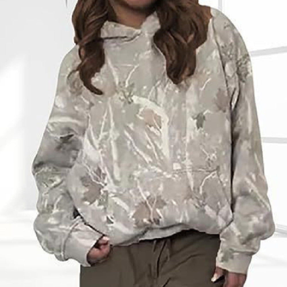 Cutsey Fall Camo Hoodie