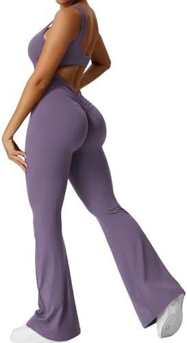 Sexy BacklessFlare Jumpsuits