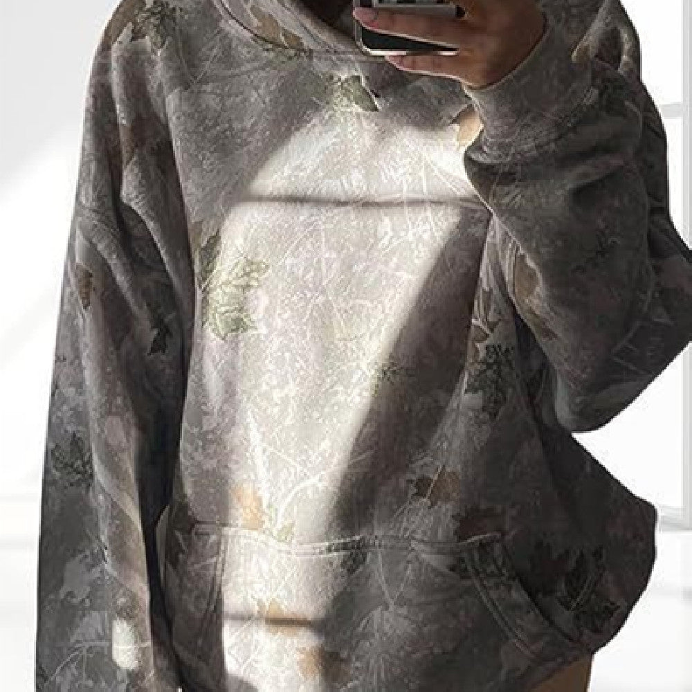 Cutsey Fall Camo Hoodie