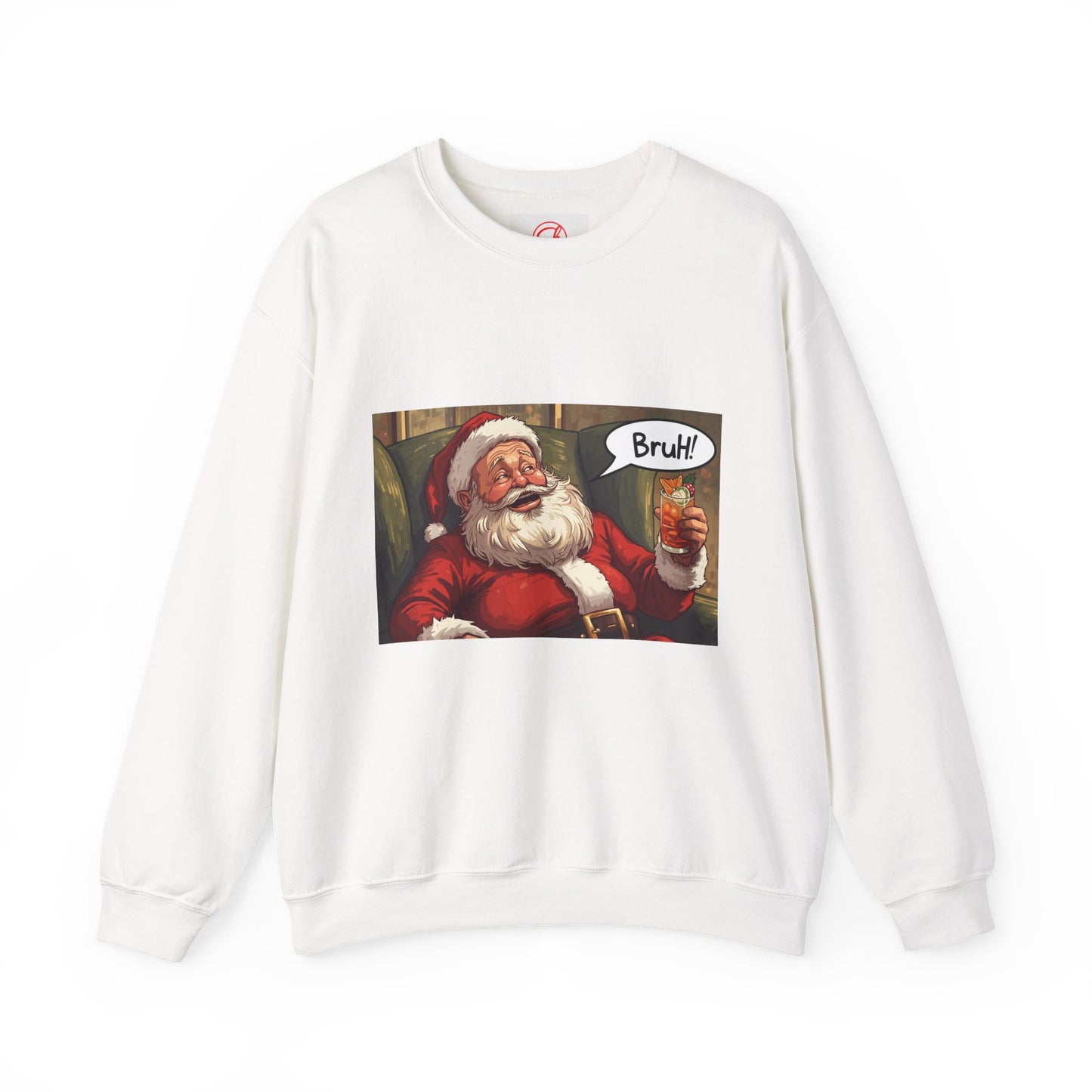 Santa Bruh Crewneck Sweatshirt