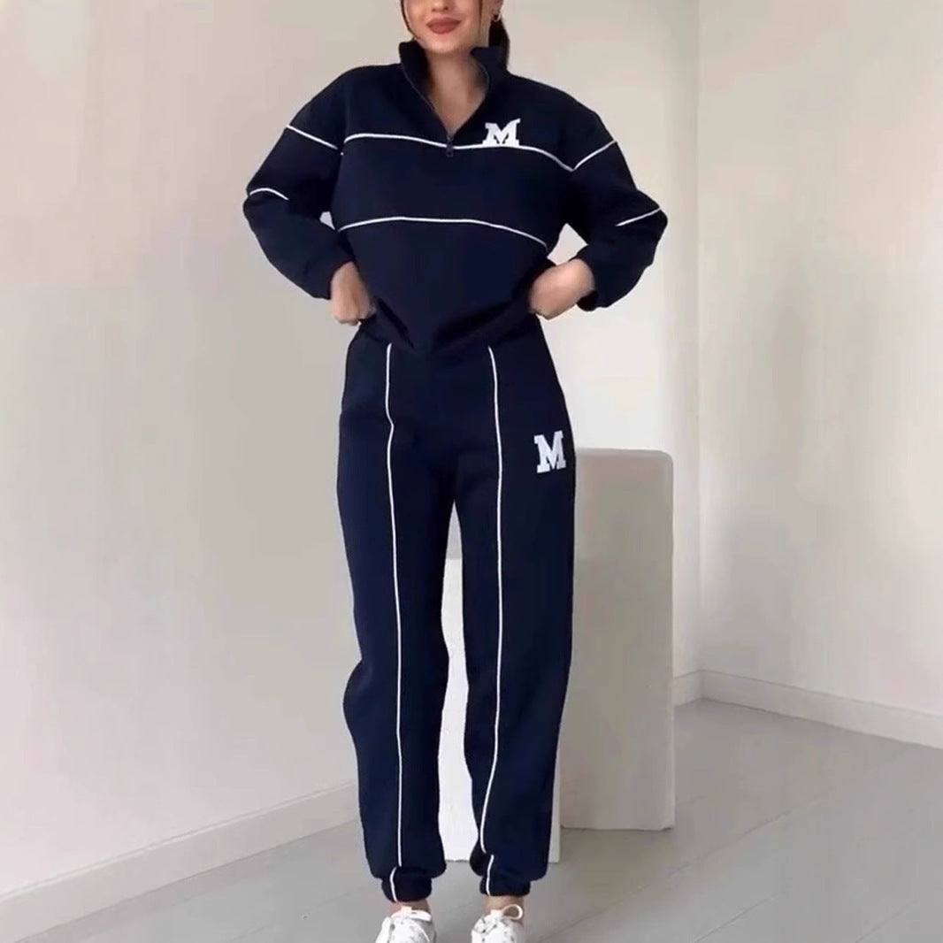 2 Piece Classic Lounge Pullover Sweatsuit
