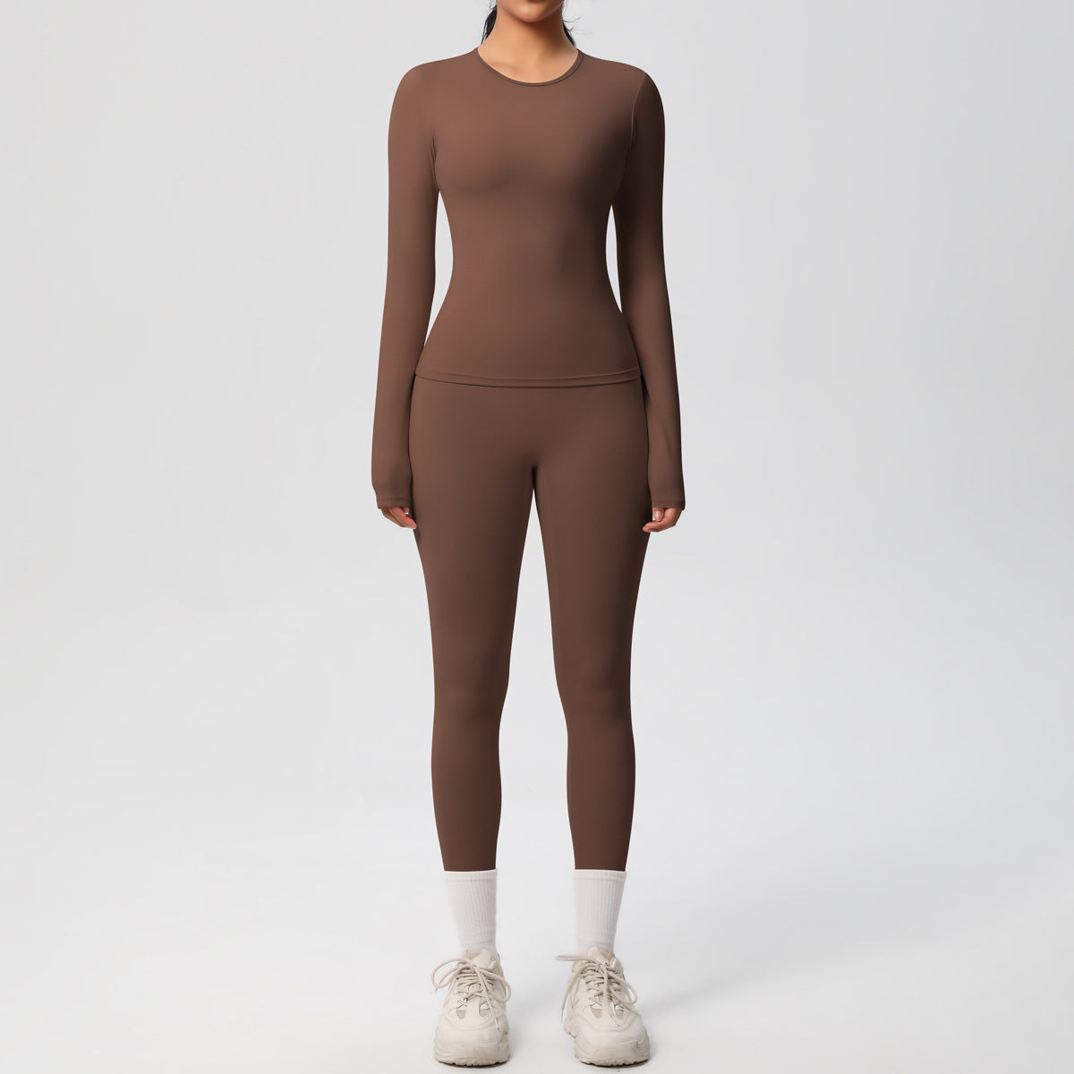 Fall Double-sided Long Sleeve Yoga Suit