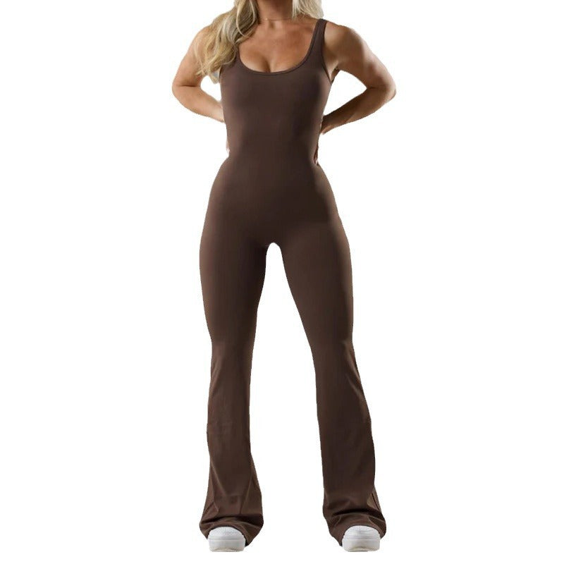 Sexy Yoga Scrunchy Jumpsuit