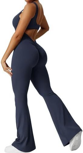Sexy BacklessFlare Jumpsuits