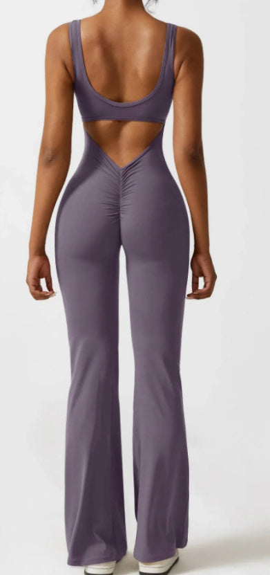 Sexy Yoga Scrunchy Jumpsuit